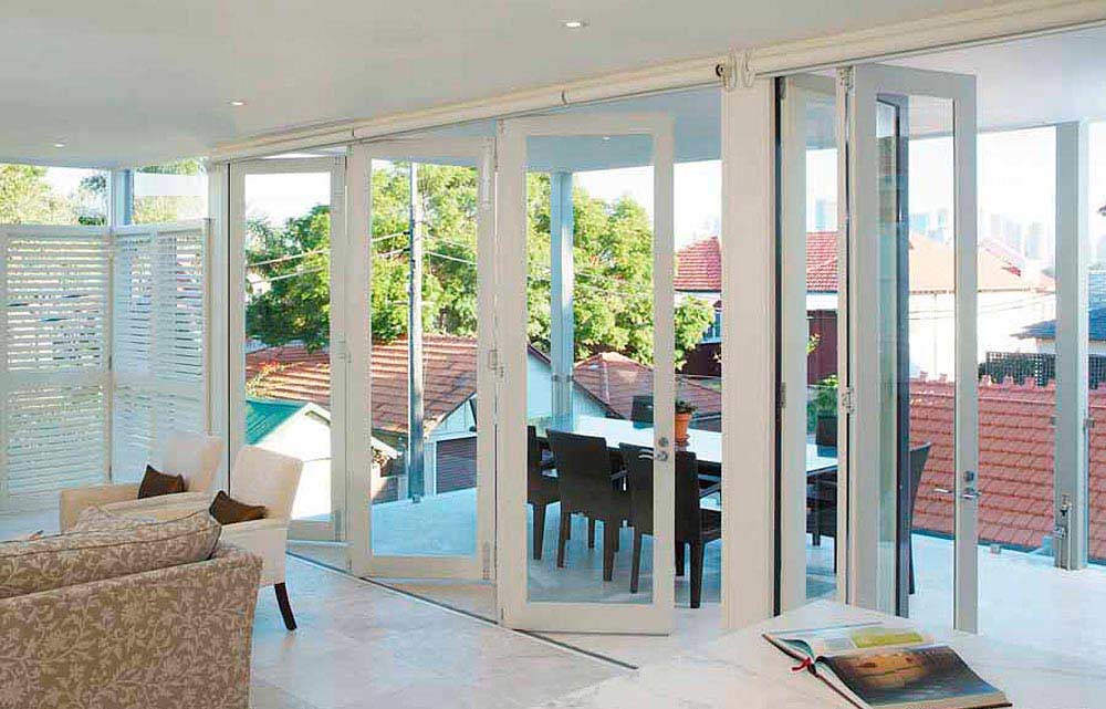 Timber Bi-fold Door