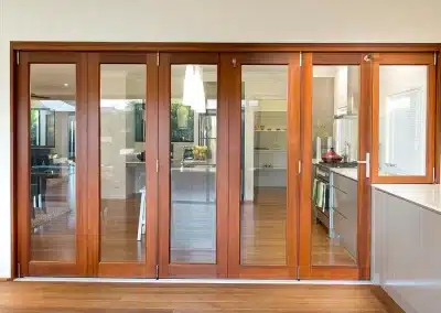 Timber Bi-fold door closed-1920w