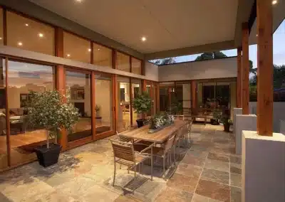 Timber sliding door