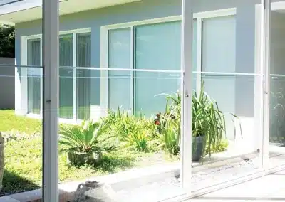 Sashless windows