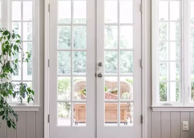 Doors in colonial wood