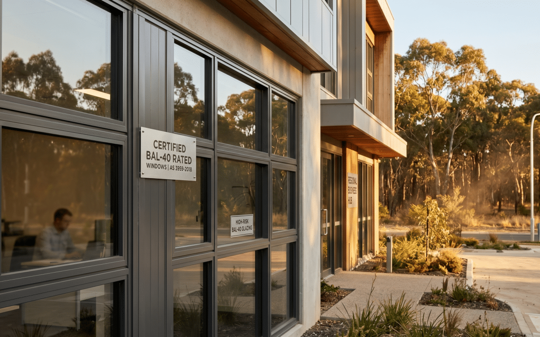 Fire Safety First: BAL40-Rated Commercial Windows for High-Risk Areas