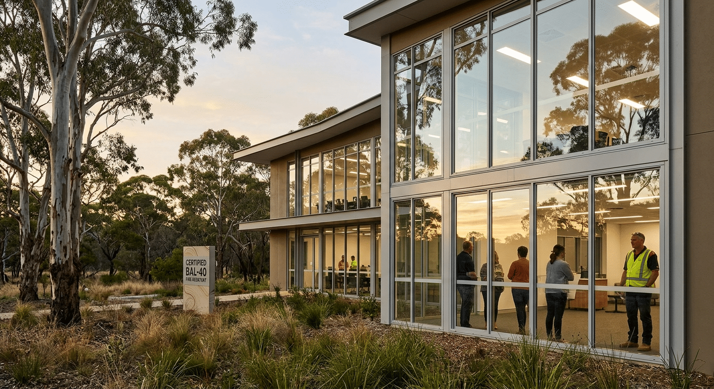 Fire Safety First - BAL40-Rated Commercial Windows