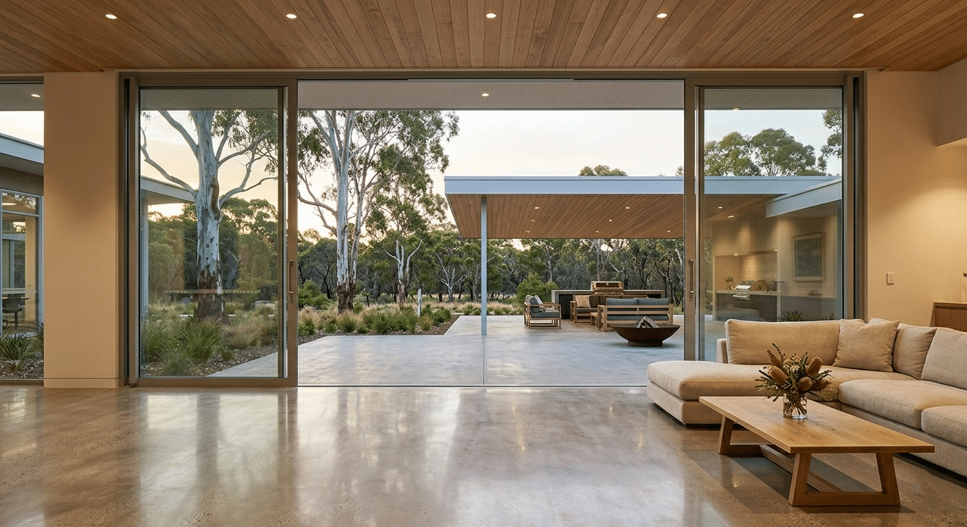 Indoor-Outdoor Living - The Magic of Sliding Glass Doors